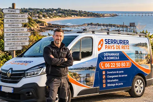 Serrurier La Plaine-sur-Mer, dépannage de serrure et ouverture de porte à domicile